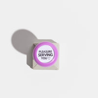 "Pleasure Serving You <3" Server Stamp