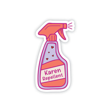 Karen Repellent Spray Bottle Sticker