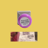 "Pleasure Serving You" Stamp