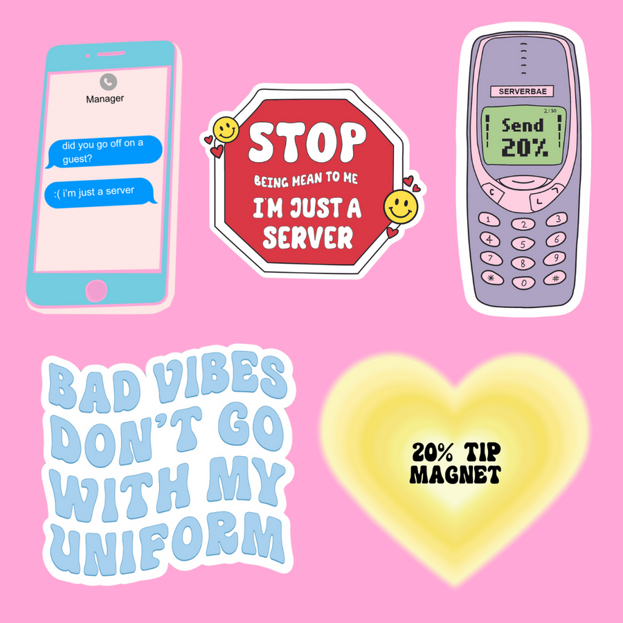 Top 20 Stickers - Server Bae Bundle