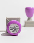 "Pleasure Serving You <3" Server Stamp