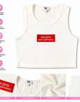 “Hot Girls Are Servers” Crop Top Shirt
