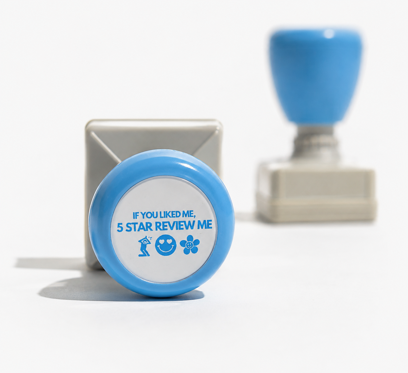 "If You Liked Me 5 Star Review Me" Stamp