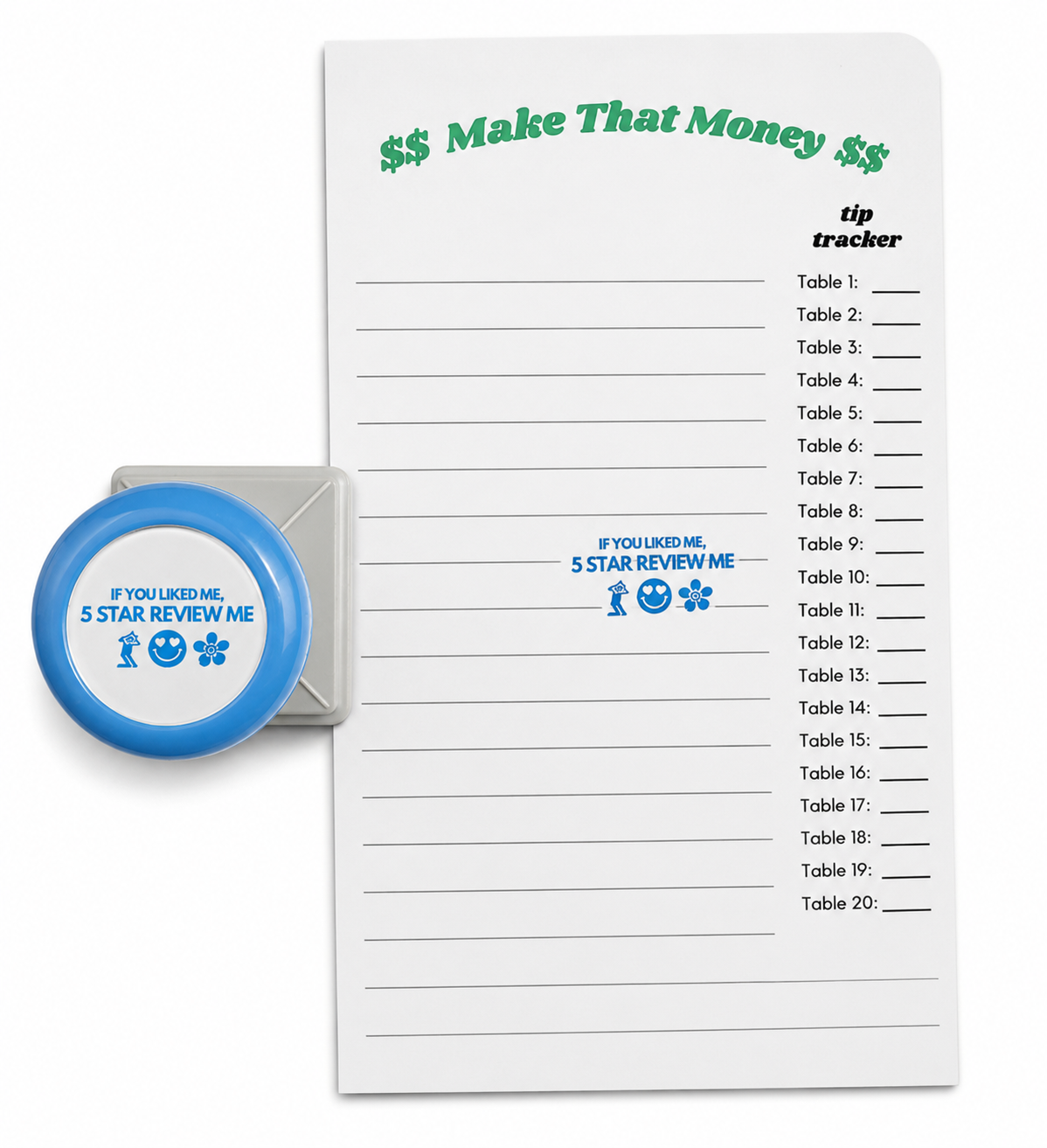 "If You Liked Me 5 Star Review Me" Stamp